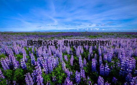 园内景点众多, 是休闲度假的好地方