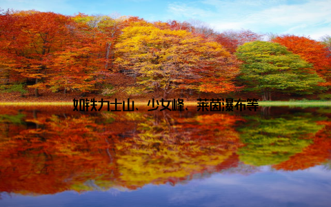 如铁力士山、少女峰、莱茵瀑布等