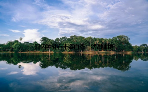 洞内钟乳石千姿百态, 犹如仙境